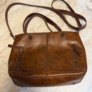 Brown Leather Women's Bag